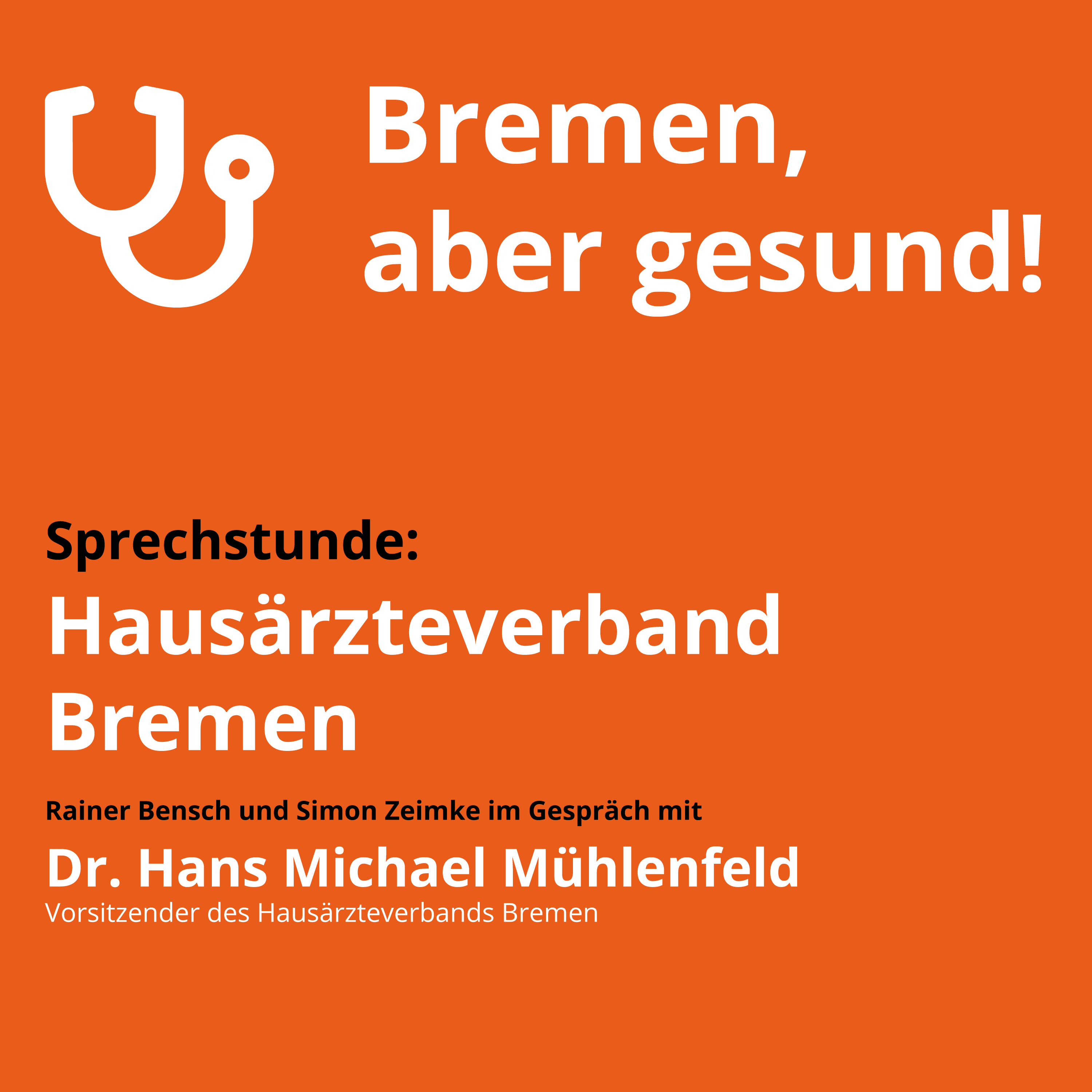 Titelbild Podcast mit dem Hausärzteverband